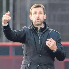  ??  ?? Dundee manager Neil McCann.