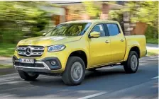  ??  ?? This is the flagship Power variant of the X-class pickup. Townie’s truck?