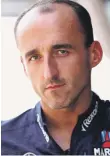  ??  ?? Robert Kubica is a reserve driver with Williams