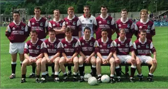  ??  ?? The Galway team who defeated Wicklow in Aughrim.