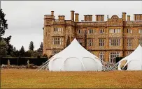  ??  ?? Pitch in: main, Enchanted Glamping in Perthshire; above, Camp Hox in Oxfordshir­e; far left, Onsen Dome, in Wales, left, Indian Summer Tipi in Norfolk