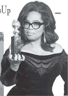  ??  ?? OPRAH