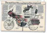  ??  ?? Cycle World called it ‘the year’s best 750cc touring machine’ and Yamaha produced a range of add-on touring goodies, but it wasn’t enough to save the XS750.