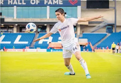  ?? JEROME MIRON/USA TODAY SPORTS ?? Orlando City acquired LAFC defender João Moutinho, as well as a fourth-round pick in this year’s SuperDraft, in a trade Tuesday.