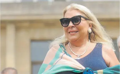  ??  ?? Diputada de Cambiemos. Elisa Carrio presentó una denuncia que invesitga la jueza Servini de Cubría.