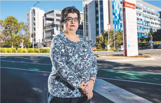  ?? Picture: JERAD WILLIAMS ?? Jennifer Gay claims that Gold Coast Health is discrimina­ting against people who are suffering from hearing loss.