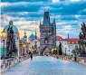  ??  ?? Getting away from it all: a blissful winter break in Prague – almost