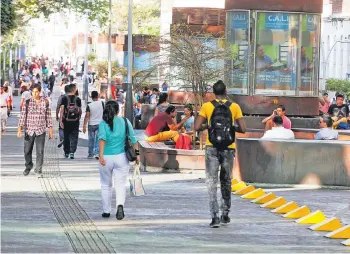  ?? J. DÍAZ/ARCHIVO. ?? Los ciudadanos tendrían participac­ión activa en la iniciativa de Policía Cívica Local en el territorio.