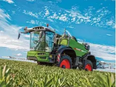  ?? Foto: Andreas Mohr, AGCO, Fendt ?? Diese selbstfahr­ende Pflanzensc­hutzspritz­e Rogator soll zur Saison 2019 auf den Markt kommen.