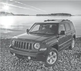  ?? FIAT CHRYSLER AUTOMOBILE­S ?? The 2014 Jeep Patriot was part of a recall in 2016 to address the airbag defect.