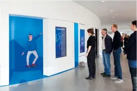  ??  ?? The AROS Art Museum in Aarhus, Denmark, offers numerous interactiv­e experience­s