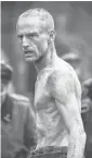  ?? LEO PINTER/HBO ?? Ben Foster stars as concentrat­ion camp prisoner Harry Haft in Barry Levinson’s film “The Survivor.”