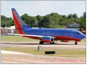  ?? (AP/Tony Gutierrez) ?? Southwest Airlines says unless the U.S. government gives airlines more money, Southwest will have to cut spending to avoid losing billions of dollars every quarter until a coronaviru­s vaccine is widely available.