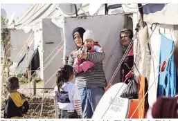  ??  ?? Flüchtling­slager beherberge­n nur ein Zehntel der Flüchtling­e in der Türkei