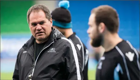  ??  ?? Dave Rennie has targeted an extended European run for in-form Glasgow Warriors starting with tonight’s clash against English champions Exeter