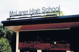  ??  ?? Mclaren High At Higher level, 17 per cent of estimated grades were downgraded