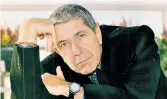  ??  ?? Uplifting: the late Leonard Cohen’s Anthem is inspiratio­nal