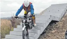  ?? ARCHIVFOTO: SARAH-LENA GOMBERT ?? Der Offroad-Park im Steinbruch des Geisinger Kalkstein- und Schotterwe­rks kommt dem Dauerbetri­eb näher.