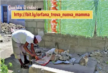  ??  ?? Guarda il video:
http://bit.ly/orfana_trova_nuova_mamma