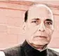  ??  ?? Union Home Minister Rajnath Singh