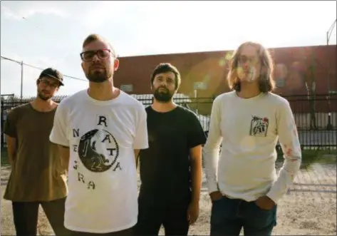  ?? DANIEL TOPETE ?? Cloud Nothings is Jayson Gerycz, left, Chris Brown, TJ Duke, Dylan Baldi.