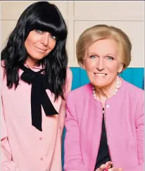  ??  ?? Chemistry: Mary with host Claudia Winkleman