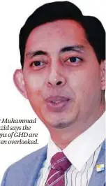  ??  ?? Dr Muhammad Yazid says the signs of GHD are often overlooked.