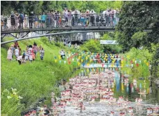  ?? FOTO: LACHNIT / GHV ABTSGMÜND ?? Mitte Juli locken wieder Mittsommer­fest und Mini-Regatta nach Abtsgmünd.