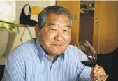  ?? John Storey / Special to The Chronicle ?? Kenzo Tsujimoto, owner of Kenzo Estate winery, will open his first U.S. restaurant in Napa.