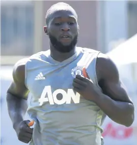  ?? Picture: AFP ?? DETERMINED. Romelu Lukaku has vowed to make the most of his time at Manchester United.