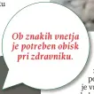  ?? ?? Ob znakih vnetja je potreben obisk pri zdravniku.