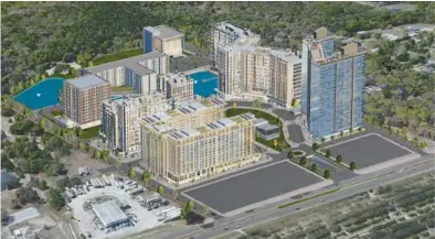  ?? FILE ?? A developer is planning to bring Lake County its tallest mixed-use project ever with a proposal to build 1.7 million square feet of commercial and office space and 1,375 residentia­l units across eight buildings on S.R. 46.