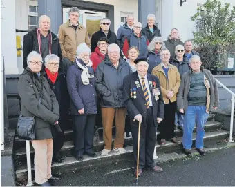  ??  ?? Groups involved with the Drill Hall pictured in January 2020