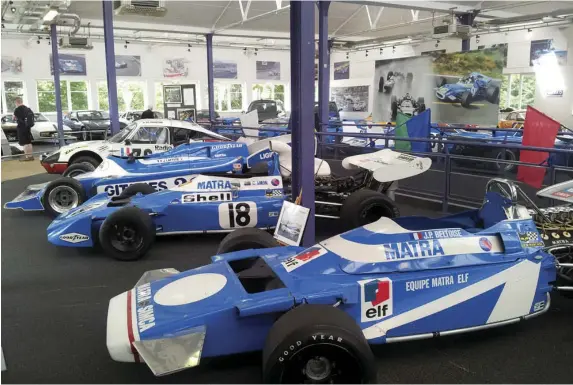  ??  ?? Finding the Matra museum was a real bonus