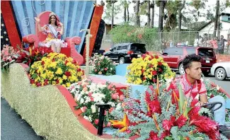  ?? RICARDO FLETE ?? Exposición de cuadros y flores de Jarabacoa duró cuatro días.