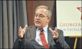  ?? KENT D. JOHNSON / KDJOHNSON@AJC.COM ?? Georgia School Superinten­dent Richard Woods has said that he wants to oversee a plan promoted by Gov. Nathan Deal that aims to turn around failing schools.