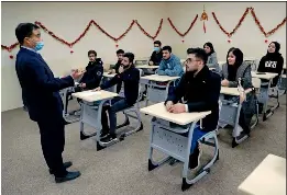 Iraqi students learn Chinese The Colorado Springs