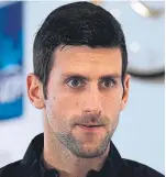  ??  ?? Novak Djokovic: Back on top.