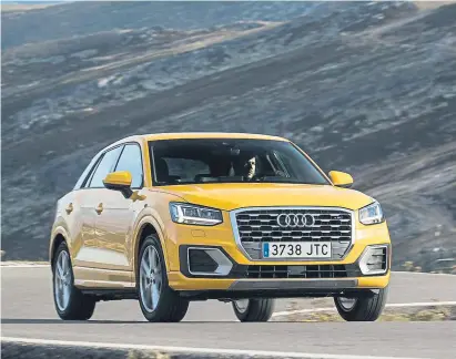  ??  ?? Audi
Q2 El Q2 busca atraer a un público más joven con argumentos como el diseño o la tecnología