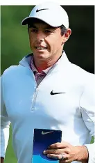  ?? GETTY IMAGES ?? Major slip-up? McIlroy