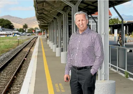  ?? DEREK FLYNN/FAIRFAX NZ ?? Pounamu Travel managing director Paul Jackson says it’s full steam ahead for his train plans.