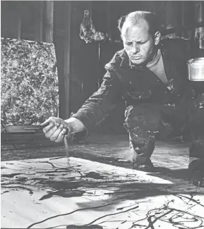  ?? Picture: GETTY IMAGES ?? A HANDFUL: Artist Jackson Pollock enjoyed sleeping as much as 12 hours a night