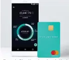  ??  ?? Smart: Starling is a bank that operates via an app (above)