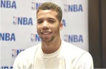  ?? ALVIN S. GO ?? MICHAEL CARTER-WILLIAMS of the Milwaukee Bucks