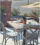  ?? DAVE CATHEY/THE OKLAHOMAN ?? Outdoor dining is expected to be popular in 2021 around the 405 diningscap­e at places like Florence’s Restaurant.