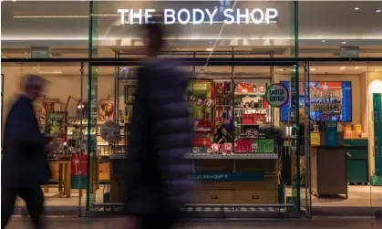  ?? Photograph: Bloomberg/Getty Images ?? The UK arm of The Body Shop went into administra­tion in February, putting more than 2,200 jobs at risk.