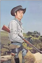  ??  ?? Robert Fuller starred in tv westerns “laramie” and “wagon train.”