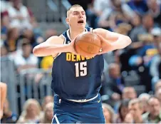  ?? ?? Jokic ESTÁ acertando casi dos de cada tres tiros que intenta