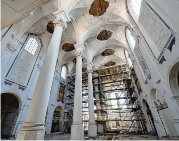  ?? Foto: Silvio Wyszengrad ?? Bislang war das Römische Museum in der Dominikane­rkirche. Weil sie saniert werden muss, ist das Museum geschlosse­n. Wo soll es in Zukunft sein?