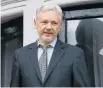  ?? Picture / AP ?? Julian Assange has been in the Ecuadorean embassy in London since 2012.